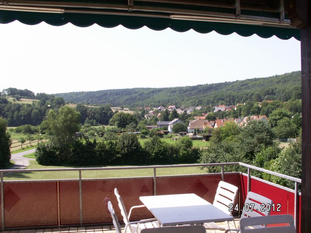 Landgasthof Zum Hirschen Hafenlohr Exteriör bild
