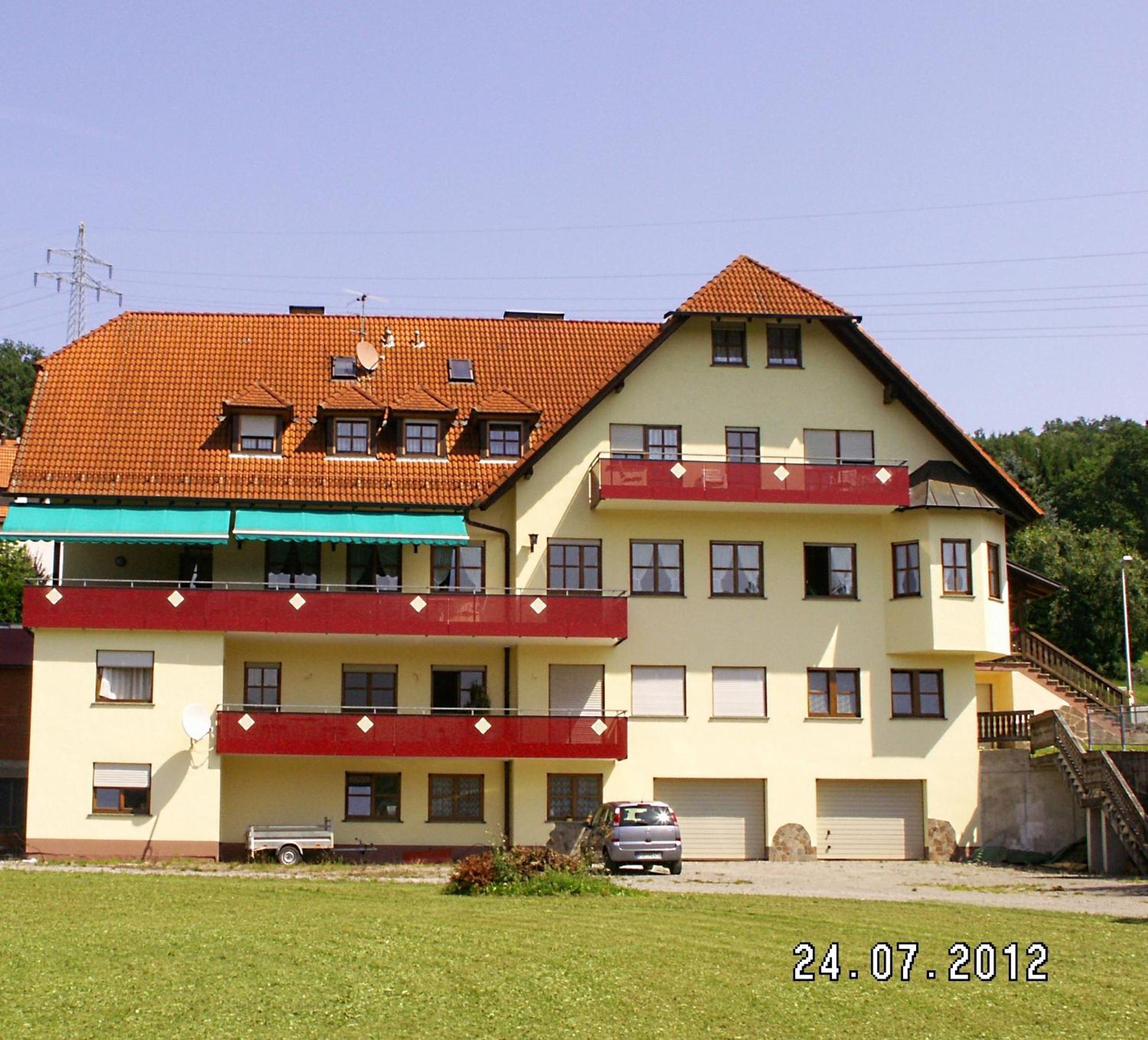 Landgasthof Zum Hirschen Hafenlohr Exteriör bild