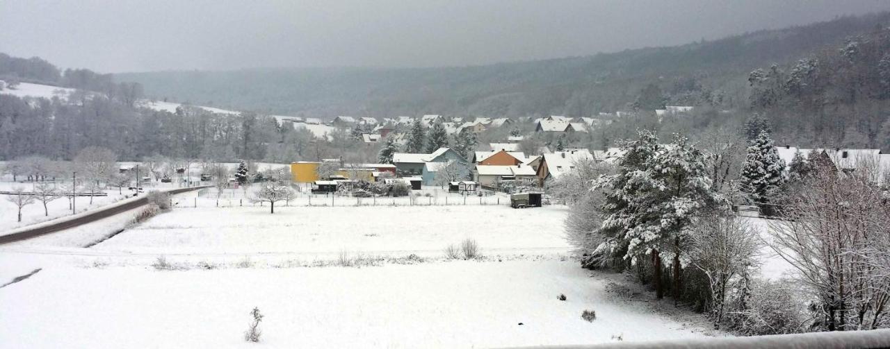 Landgasthof Zum Hirschen Hafenlohr Exteriör bild