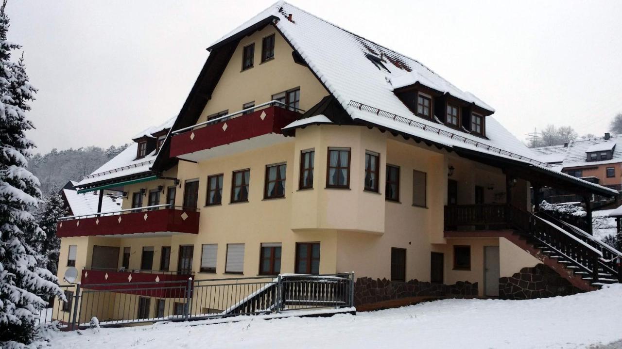 Landgasthof Zum Hirschen Hafenlohr Exteriör bild